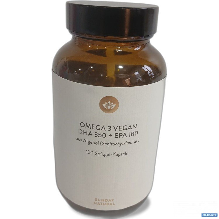 Artikel Nr. 992991 Artikel Nr. 992991: Sunday Natural Omega 3 vegan DHA 350 + EPA 180 120Softgel Kapseln