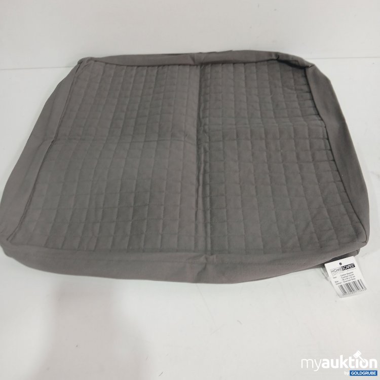 Artikel Nr. 439992: Homescapes Cotton Booster Cushion Cover 50x50x10cm grey 