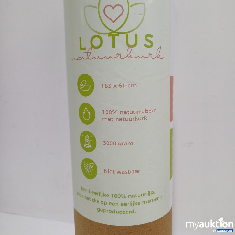 Artikel Nr. 444992 Artikel Nr. 444992: Lotuskork Yoga-Matte 183x61cm