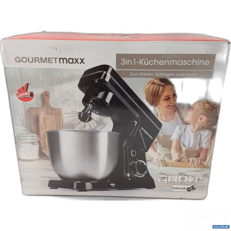 Artikel Nr. 446992 Artikel Nr. 446992: GOURMETmaxx 3in1-Küchenmaschine 1500W 5l