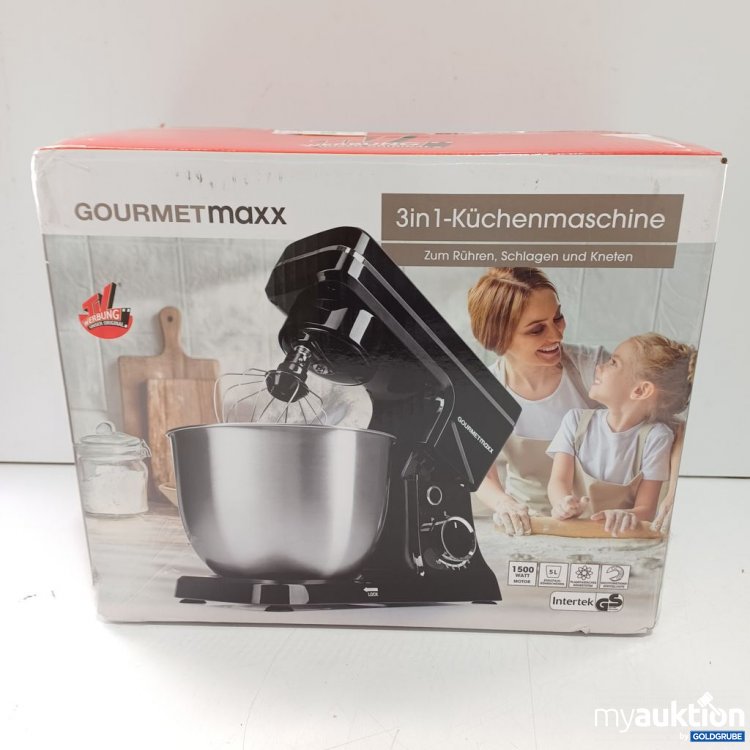 Artikel Nr. 446992 Artikel Nr. 446992: GOURMETmaxx 3in1-Küchenmaschine 1500W 5l