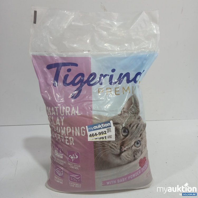 Artikel Nr. 464992: Tigerino Premium Katzenstreu Natural Clay 12 kg