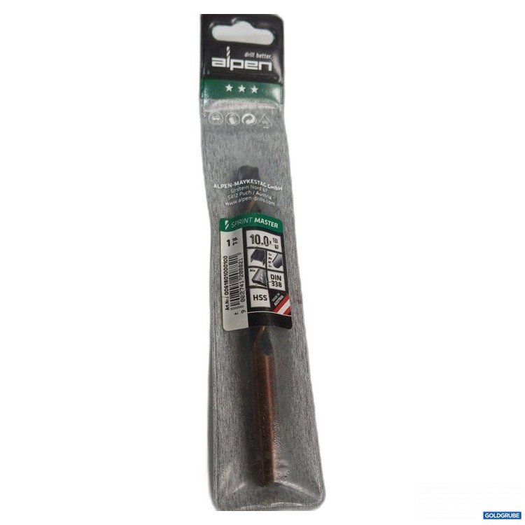 Artikel Nr. 466992 Artikel Nr. 466992: Alpen Sprint Master Bohrer 10,0 mm