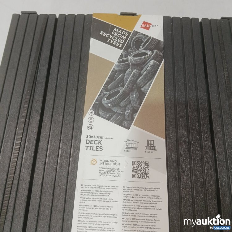Artikel Nr. 467992 Artikel Nr. 467992: EASYtile Deck Tiles 30x30 cm 6x