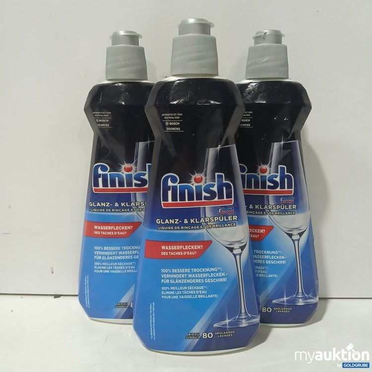 Artikel Nr. 471992 Artikel Nr. 471992: finish Glanz- & Klarspüler 80 Spülgänge 3 x 300ml