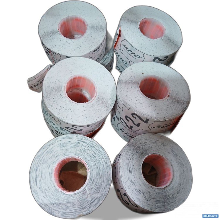 Artikel Nr. 524992: HLS Etiketten 26mm rund leuchtrot G2 "50% billiger"