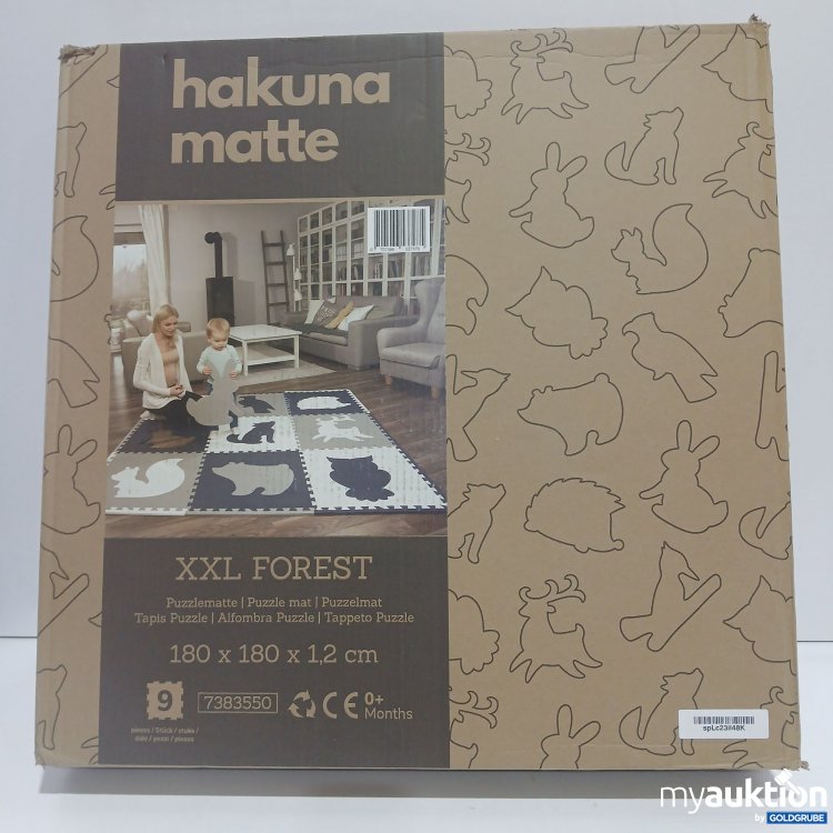 Artikel Nr. 813992 Artikel Nr. 813992: Hakuna Matte XXL Forest Puzzlematte 180x180x1,2cm