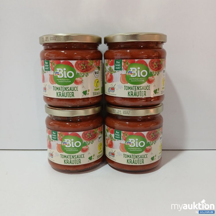 Artikel Nr. 834992: Bio Tomatensauce Kräuter 4x350ml