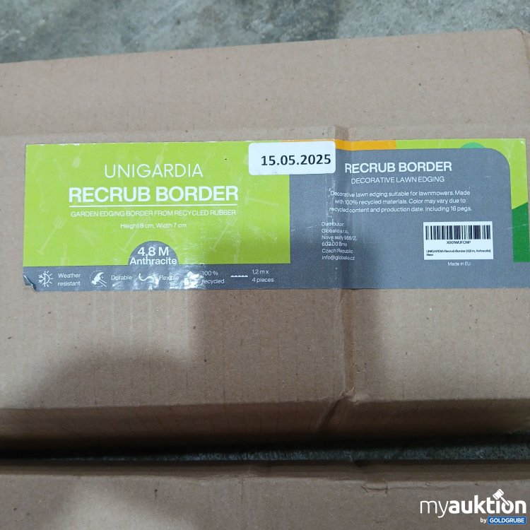 Artikel Nr. 865992: Unigardia Receub Border  4.8M Anthracite  