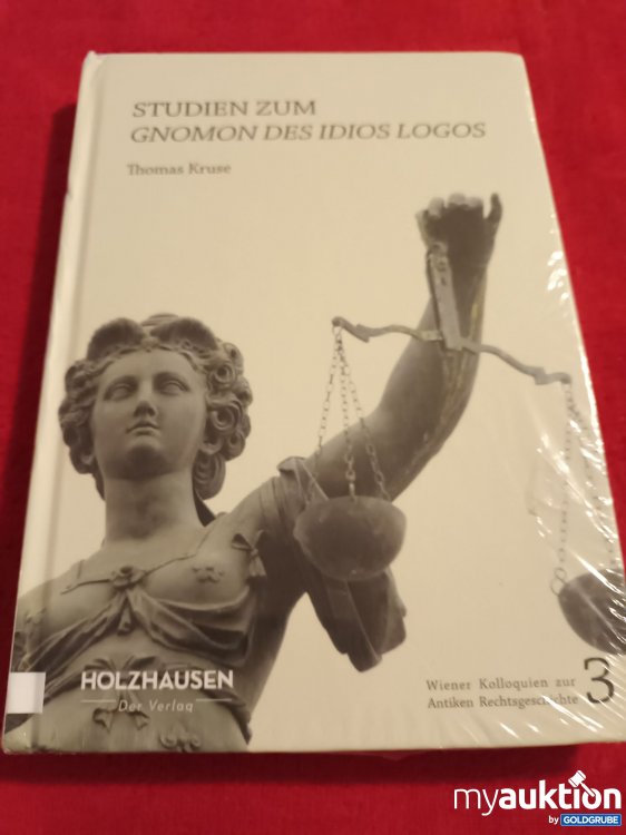 Artikel Nr. 906992 Artikel Nr. 906992: Originalverpackt, Studien zum Gnomon des Idios Logos