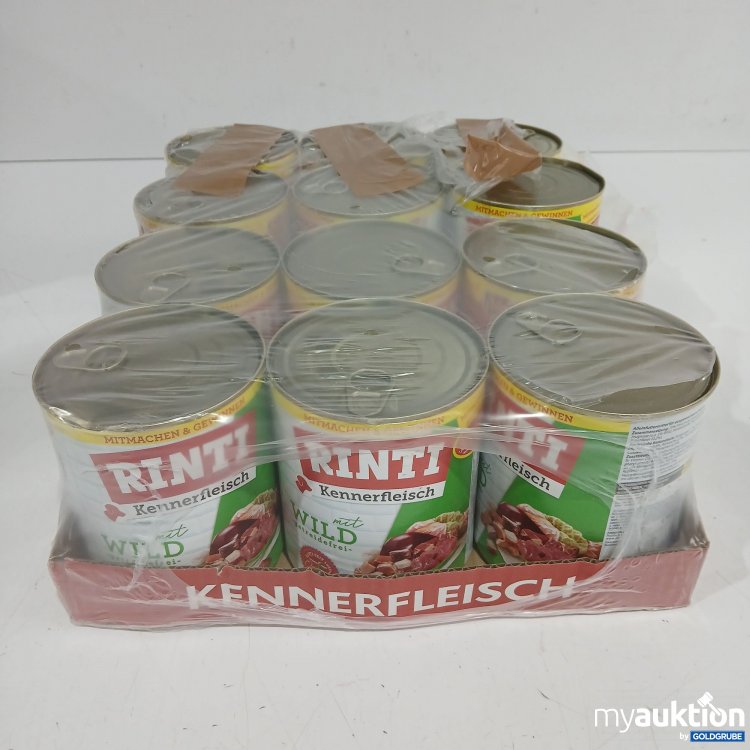Artikel Nr. 972992: Rinti Kennerfleisch Wild 12x800g 