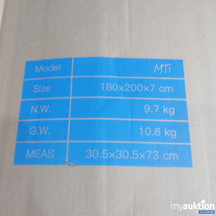 Artikel Nr. 982992: Newentor MT1 Mattress Topper 180x200x7 