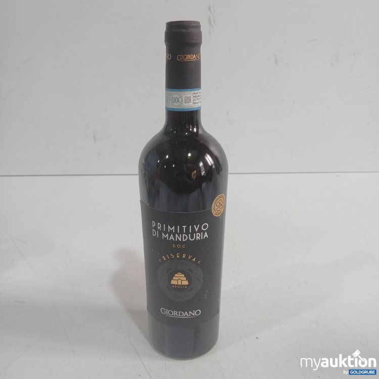 Artikel Nr. 990992: Giordano Primitivo Di Manduria Riserva 750ml 