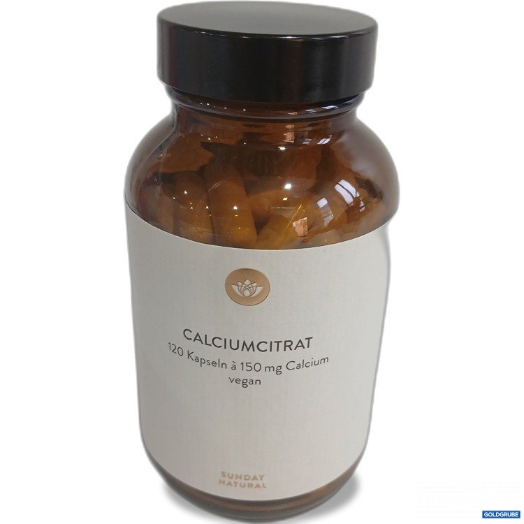 Artikel Nr. 992992 Artikel Nr. 992992: Sunday Natural Calciumcitrat 120 Kapseln