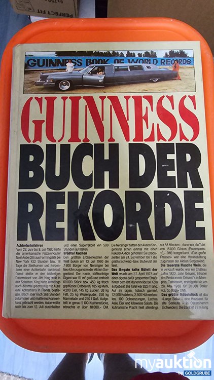 Artikel Nr. 396993: Guinness Buch der Rekorde 