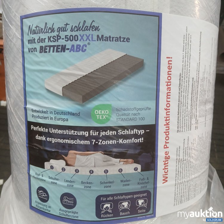 Artikel Nr. 445993 Artikel Nr. 445993: BETTEN ABC KSP 500 XXL Matratze 160x200