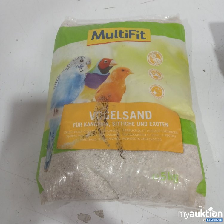 Artikel Nr. 464993: MultiFit Vogelsand für Kanarien Sittiche und Exoten 5 kg