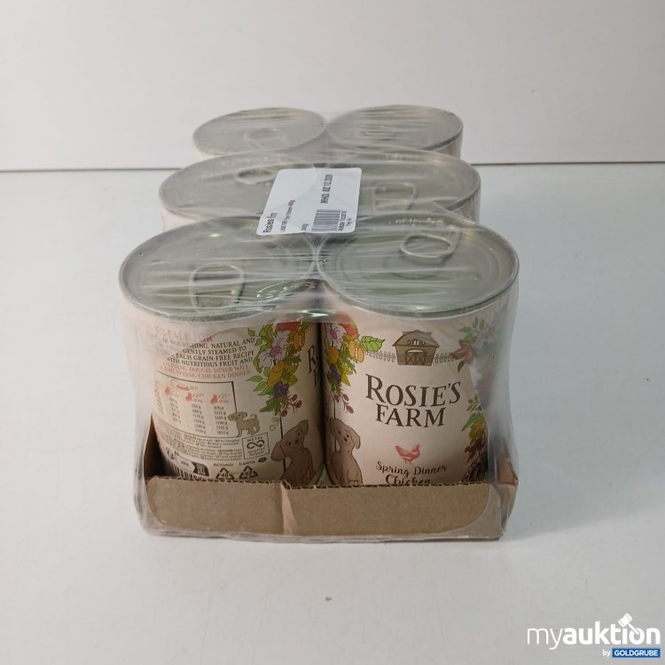 Artikel Nr. 800993 Artikel Nr. 800993: Rosie's Farm Hundefutter 6x400g