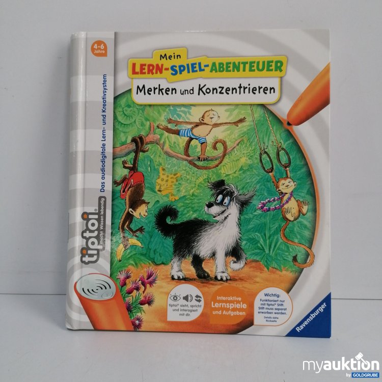 Artikel Nr. 839993: Ravensburger Tiptoi Mein Lern-Spiel-Abenteuer Merken und Konzentrieren 