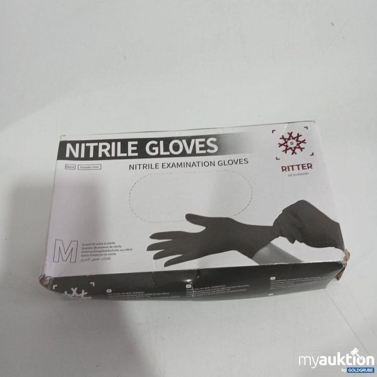 Artikel Nr. 858993: Ritter Nitrile Gloves M 100Stk 