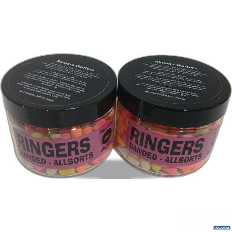 Artikel Nr. 881993: Ringers Banded Alsorts Bandems 6mm Shellfish 