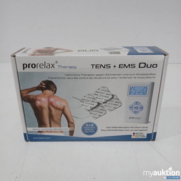 Artikel Nr. 902993 Artikel Nr. 902993: Porelax Therapy Tens+Ems Duo