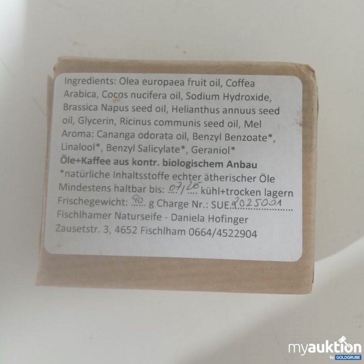 Artikel Nr. 981993 Artikel Nr. 981993: Imkerei vom Reiter Kaffee-Honig-Seife
