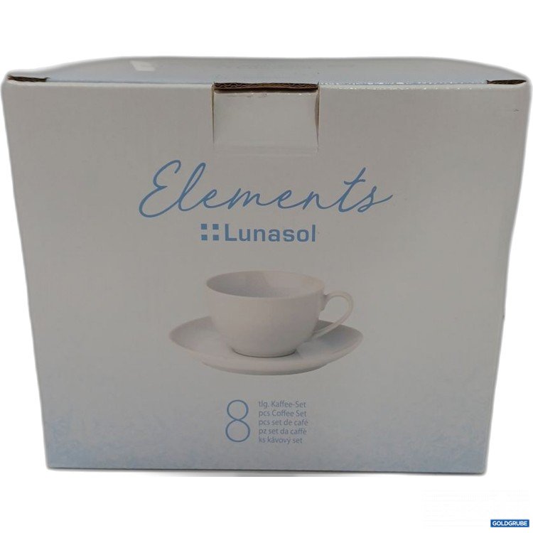 Artikel Nr. 446994 Artikel Nr. 446994: Lunasol Elements Kaffee Set 8 Tassen und Untertassen 220ml