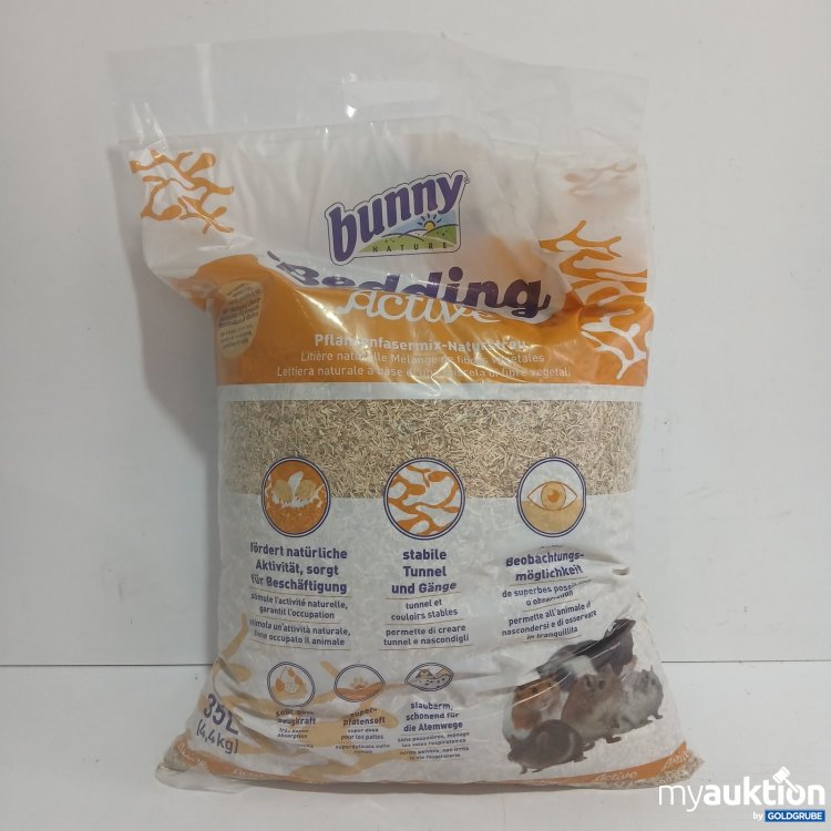 Artikel Nr. 464994: bunny  Bedding active Pflanzenfasermix Naturstreu 35 l