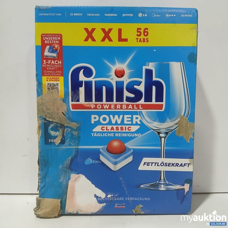 Artikel Nr. 471994 Artikel Nr. 471994: Finish Powerball Classic Geschirrspültabs XXL 56 Tabs