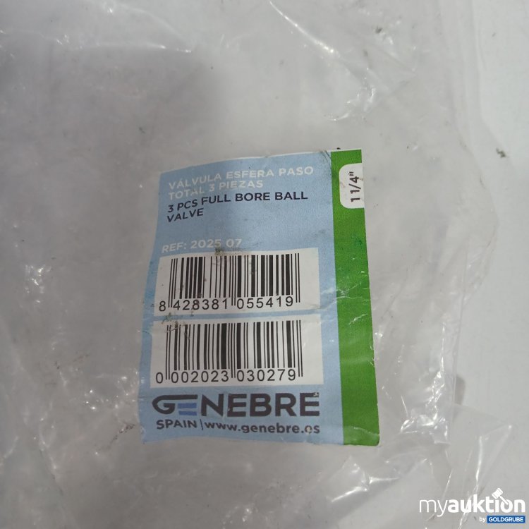 Artikel Nr. 518994 Artikel Nr. 518994: Genebre Full Bore Ball Valve 11/4"