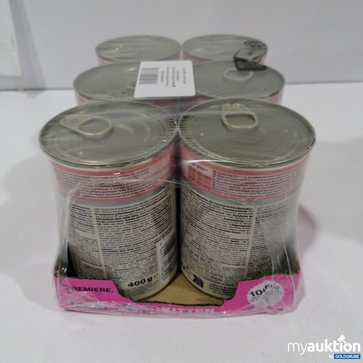 Artikel Nr. 897994: Premiere Kitten Rind mit Putenherzen 6x400g