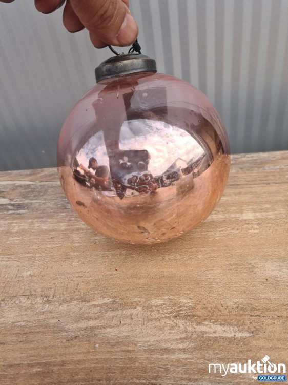 Artikel Nr. 934994: Christbaumkugel in Rose aus Glas