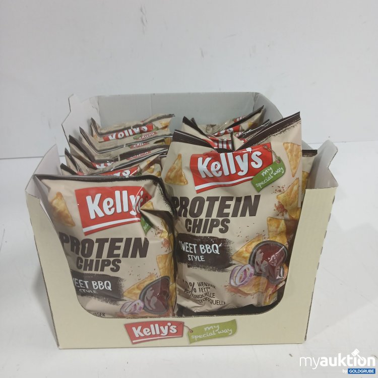 Artikel Nr. 939994: Kellys Protein Chips Sweet BBQ Style 12x70g 