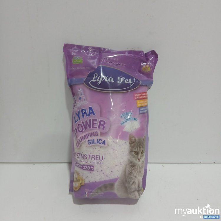 Artikel Nr. 478995 Artikel Nr. 478995: Lyra Pet Katzenstreu Clumping Silica 5 l