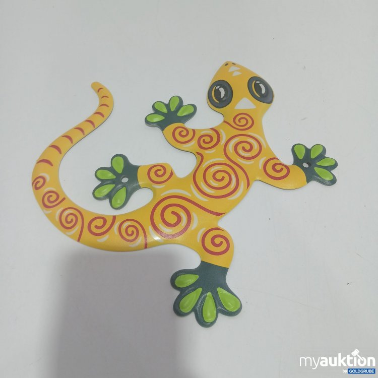Artikel Nr. 846995 Artikel Nr. 846995: Metall-Gecko-Wanddekoration ca.23x23cm
