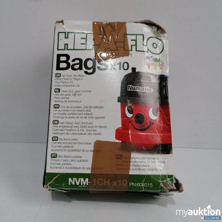 Artikel Nr. 856995 Artikel Nr. 856995: Hepa Flo NVM-1CH Bags 10x