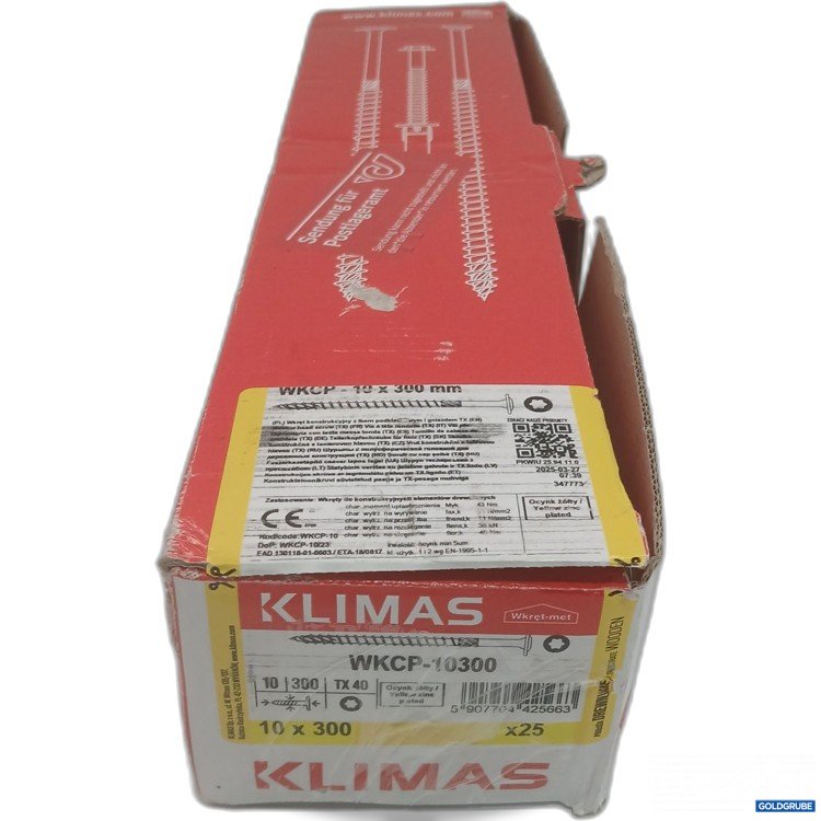 Artikel Nr. 882995: Klimas Tellerkopfschraube für Holz WKCP- 10x300mm TX40 20 Stück 