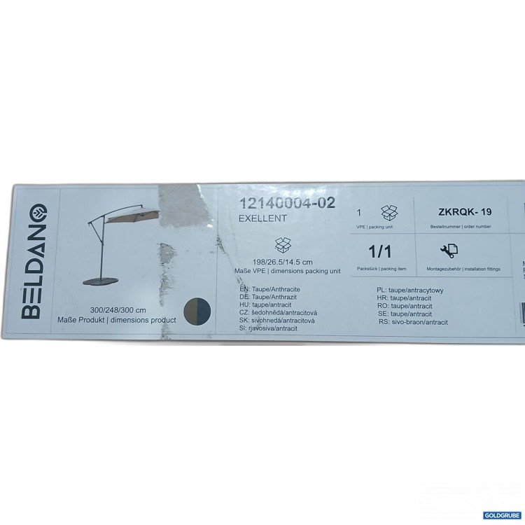 Artikel Nr. 887995: Beldano Exellent Taupe/Anthrazit 12140004-02 