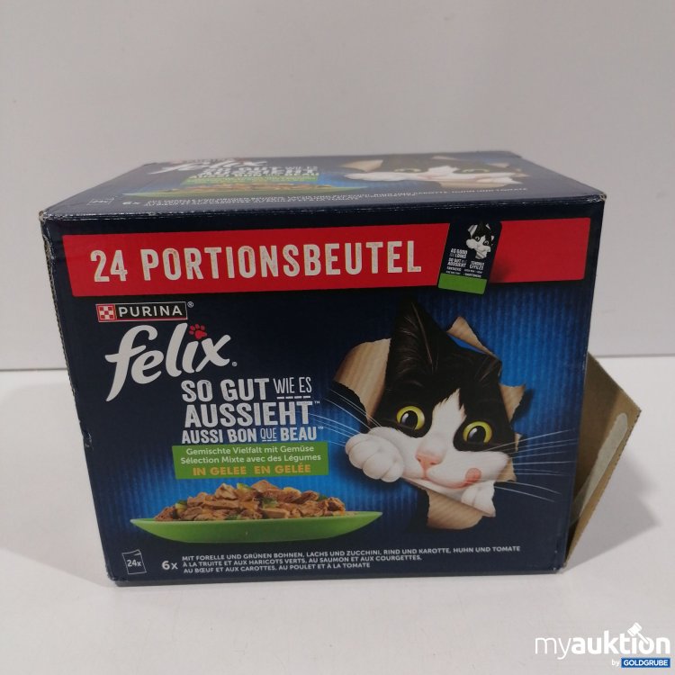 Artikel Nr. 897995: Purina Felix Gemischte Vielfalt mit Gemüse 24x85g
