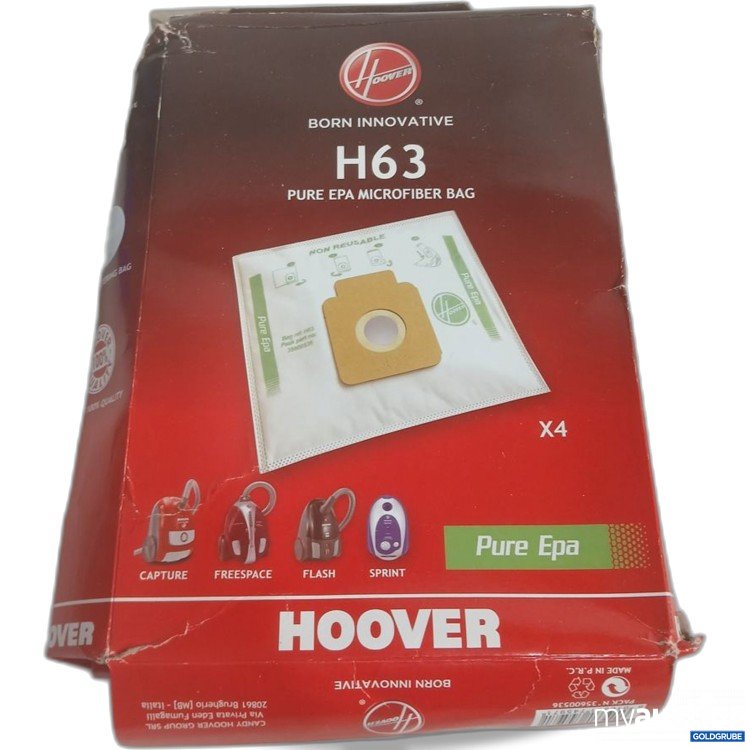 Artikel Nr. 918995: HOOVER H3 Pure EPA Microfiber Bag 4x