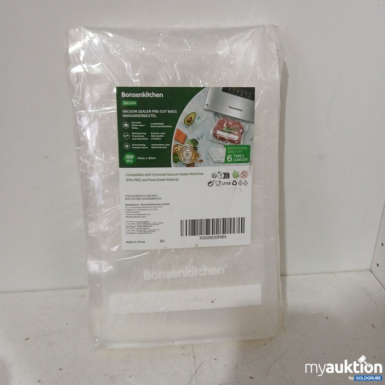 Artikel Nr. 987995: Bonsenkitchen VB3204 Vakuumierbeutel 100stk 