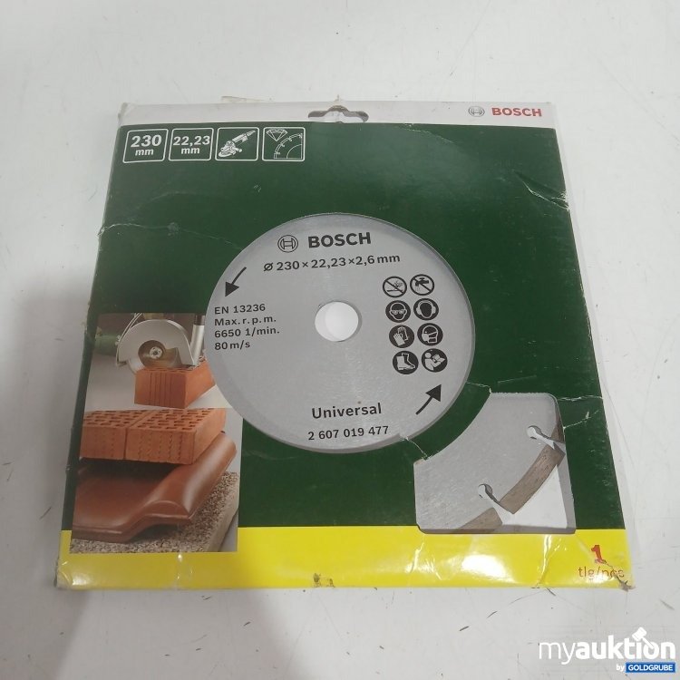 Artikel Nr. 447996 Artikel Nr. 447996: Bosch Trennscheibe Universal 230 x 22,23 2,6 mm