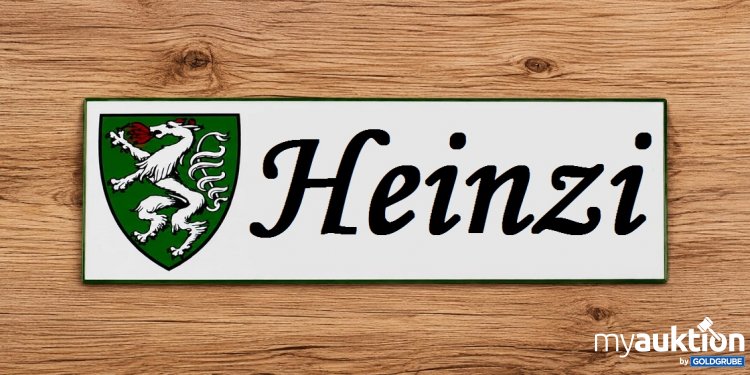 Artikel Nr. 936996 Artikel Nr. 936996: Blechschild