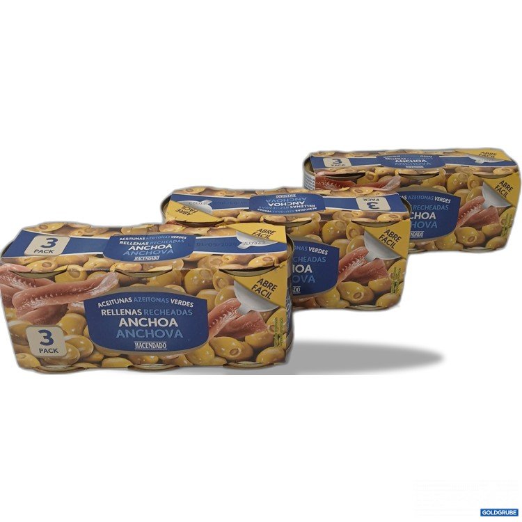 Artikel Nr. 951996 Artikel Nr. 951996: Rellenas Recheadas Anchoa Anchova Oliven 3Pkg