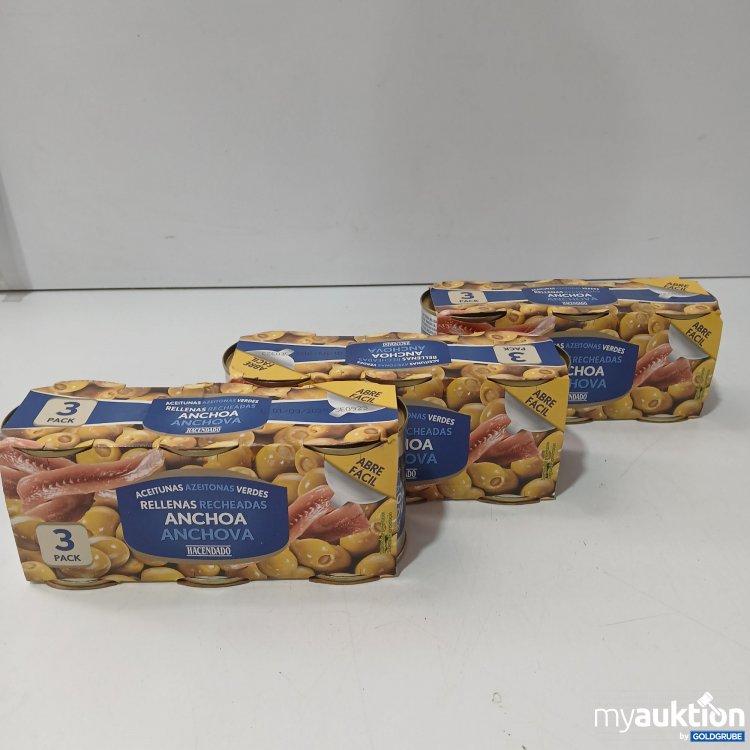 Artikel Nr. 951996 Artikel Nr. 951996: Rellenas Recheadas Anchoa Anchova Oliven 3Pkg