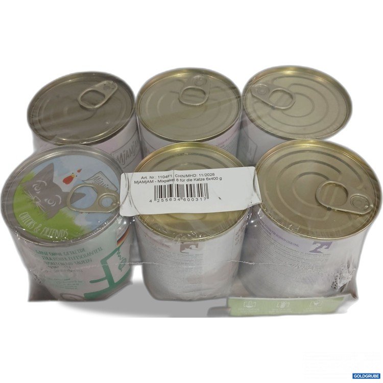 Artikel Nr. 972996: Mjamjam Katzenfutter Mixpaket 8 6x400g 