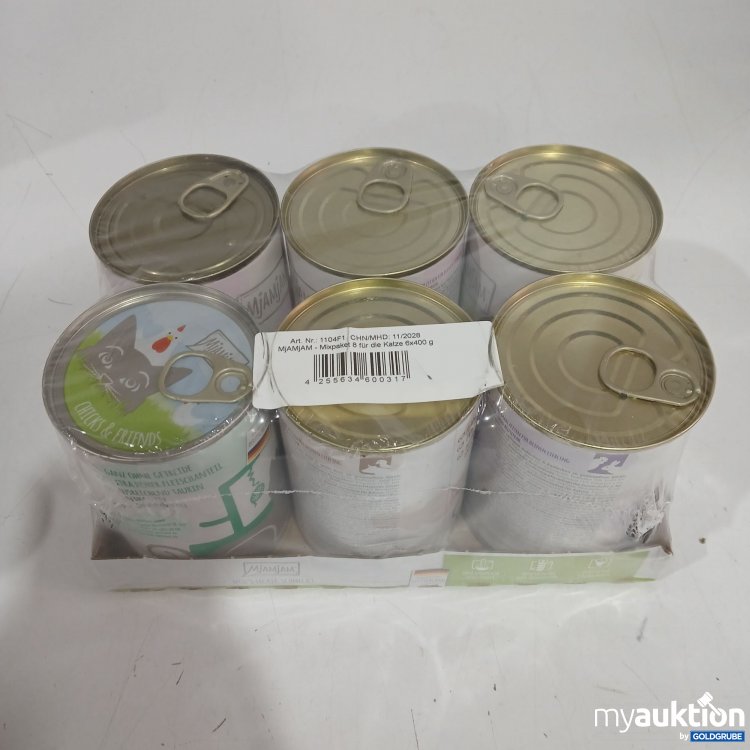 Artikel Nr. 972996: Mjamjam Katzenfutter Mixpaket 8 6x400g 