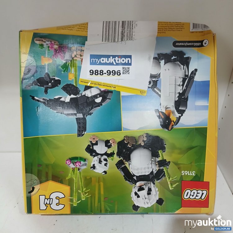 Artikel Nr. 988996 Artikel Nr. 988996: Lego Creator 3in1 31165