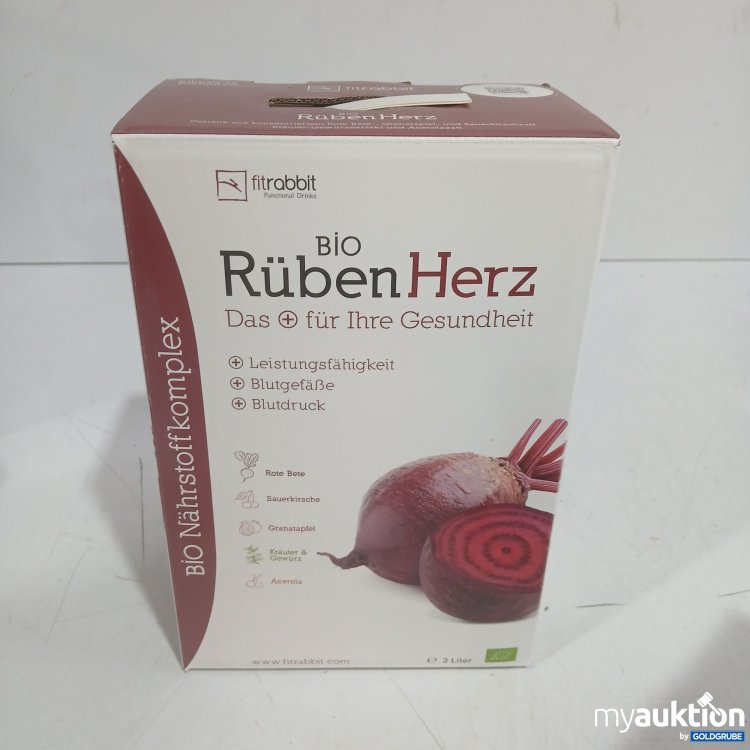 Artikel Nr. 992996 Artikel Nr. 992996: Fitrabbit Bio Rüben Herz 3L